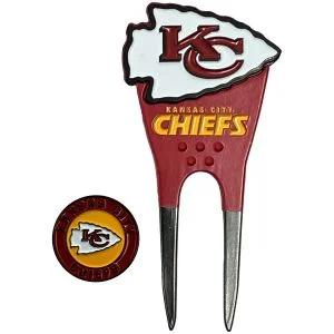 PAC Golf Kansas City Chiefs Divot Repair Tool & Ball Marker