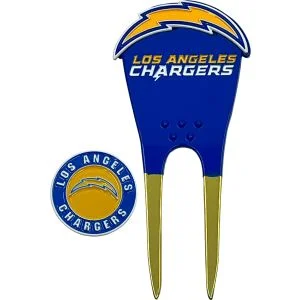 PAC Golf Los Angeles Chargers Divot Repair Tool & Ball Marker Hero