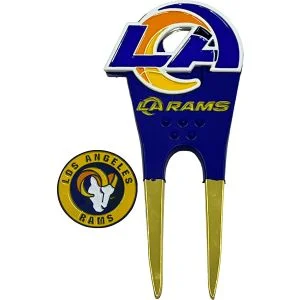 PAC Golf Los Angeles Rams Divot Repair Tool & Ball Marker Hero