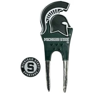 PAC Golf Michigan State University Divot Repair Tool & Ball Marker