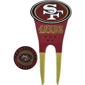 PAC Golf San Francisco 49ers Divot Repair Tool & Ball Marker Hero