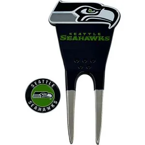 PAC Golf Seattle Seahawks Divot Repair Tool & Ball Marker Hero