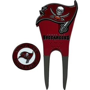 PAC Golf Tampa Bay Buccaneers Divot Repair Tool & Ball Marker