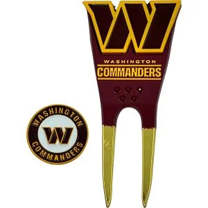PAC Golf Washington Commanders Divot Repair Tool & Ball Marker Hero