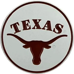 PAC Golf Texas Longhorns Ball Marker - White