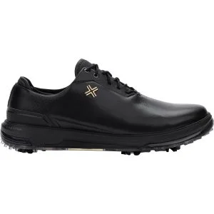 PAYNTR Eighty Seven SC Spiked Golf Shoes Black/Gold Lateral Side
