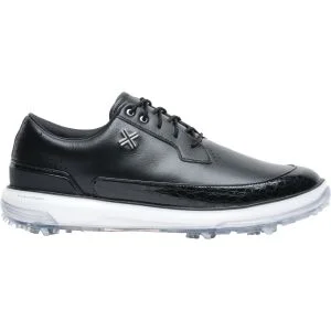 PAYNTR Moving Day SC RS Gator Spiked Golf Shoes Black/Black Lateral Side View