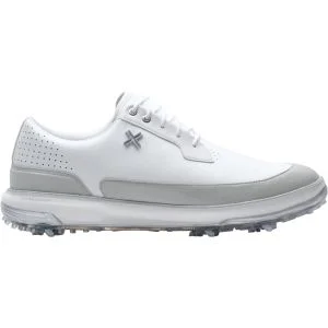 PAYNTR Moving Day SC RS Gator Spiked Golf Shoes Ghost Gray Lateral Side View