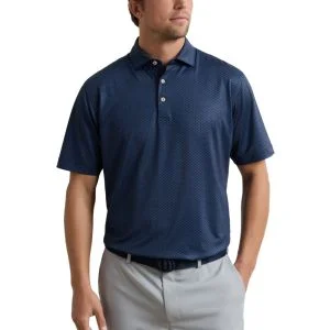 Peter Millar Bunker Bar Performance Jersey Golf Polo
