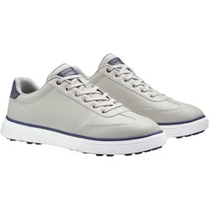Peter Millar Drift Leather Hybrid Course Golf Shoes British Grey Pair