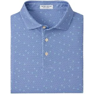 Peter Millar Geo Skull Performance Jersey Golf Polo