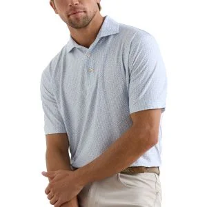 Peter Millar Paper Plane Performance Jersey Golf Polo