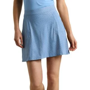 Peter MIllar Womens Sally Herringbone Tee Print 15 Inch Golf Skort