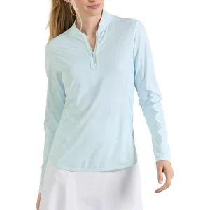 Peter Millar Women's Shadebreak More Bubbles Lightweight Long Sleeve Golf Sun Shirt