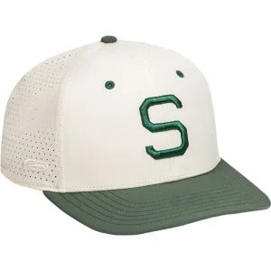 Pukka Michigan State Spartans Embroidered "S" Golf Hat