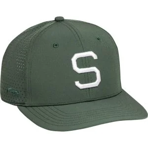 Pukka Michigan State Spartans Embroidered "S" Golf Hat