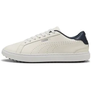 PUMA Classic G Spikeless Golf Shoes Warm White/Deep Navy