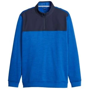 PUMA CLOUDSPUN Colorblock 1/4 Zip Golf Pullover