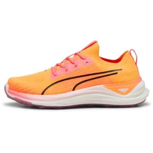 PUMA ELECTROCAT NITRO Spikeless Golf Shoes Fire Glow Lateral