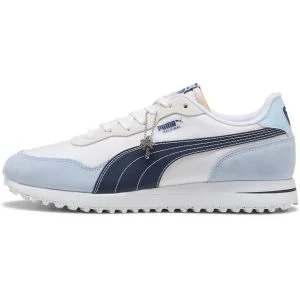 PUMA Helsinki G x PTC Golf Shoes Puma White/Haute Tropic/Deep Navy