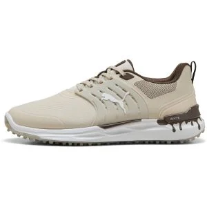 PUMA IGNITE ELEVATE X Milkshake Spikeless Golf Shoes Oatmeal/Chocolate