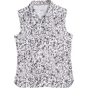 PUMA Junior Girls MATTR Mariposa Sleeveless Golf Polo