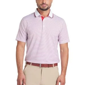PUMA MATTR Elevated Stripe Golf Polo
