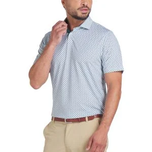 PUMA MATTR Micro Floral Golf Polo