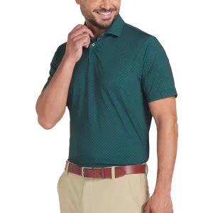 PUMA MATTR Micro Floral Golf Polo