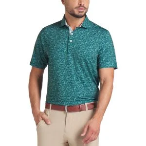 PUMA MATTR Peach Stand Golf Polo