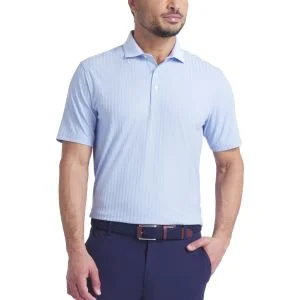 PUMA MATTR Stripe Jaquard Golf Polo