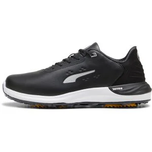 PUMA PHANTOMCAT NITRO Golf Shoes Puma Black/Puma Silver/Yellow Sizzle