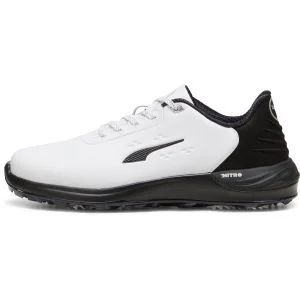 PUMA PHANTOMCAT NITRO Golf Shoes Puma White/Puma Black/Feather Gray