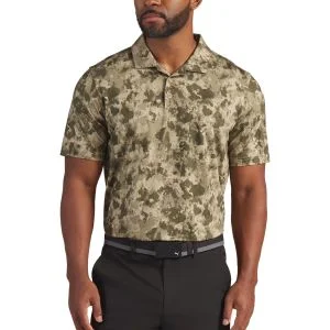 PUMA Volition Camo Golf Polo
