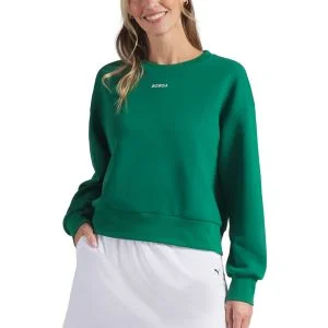 PUMA Womens 30904 CLOUDSPUN Fleece Golf Sweatshirt