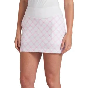 PUMA Womens Blake Plaid 15.5 Inch Golf Skort - ON SALE