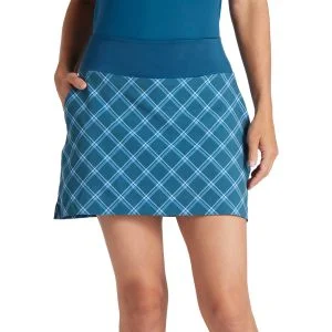 PUMA Womens Blake Plaid 15.5 Inch Golf Skort - ON SALE