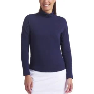 PUMA Womens Charlotte Modalon Long Sleeve Golf Top