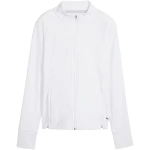 PUMA Womens CLOUDSPUN Heather Full Zip Golf Jacket