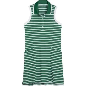 PUMA Womens Everyday Stripe Pique Sleeveless Golf Dress