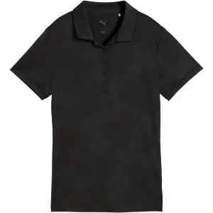 PUMA Womens Floral Lace Jacquard Golf Polo