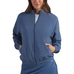 PUMA Womens Full Zip Wind Golf Jacket