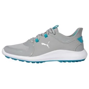 Puma Womens IGNITE Fasten8 Golf Shoes - High Rise/Puma Silver/Scuba Blue