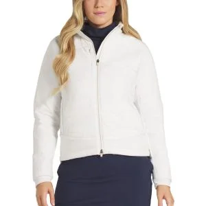 PUMA Womens Kyley Quilted Golf Jacket