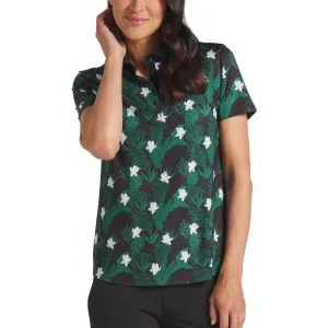 PUMA Womens MATTR Tropics Golf Polo