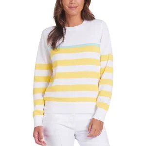 PUMA Women's Resort Stripe Golf Sweater 