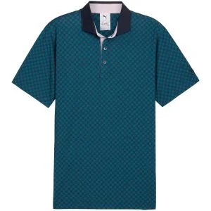 PUMA X AP MATTR Checkered Golf Polo Arnold Palmer Collection - ON SALE
