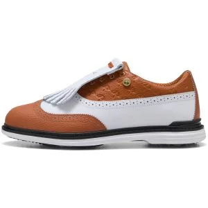 PUMA x Arnold Palmer ROYALE Wingtip Limited Edition Golf Shoes Puma White/Leather Brown/Puma Black