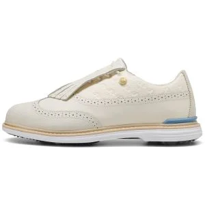 PUMA x Arnold Palmer ROYALE Wingtip Limited Edition Golf Shoes Frosted Ivory/Zen Blue/Puma White