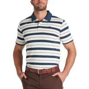 PUMA x Quiet Golf Sunday Stripe Golf Polo